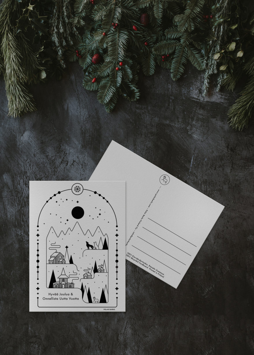 Christmas card - Lapland